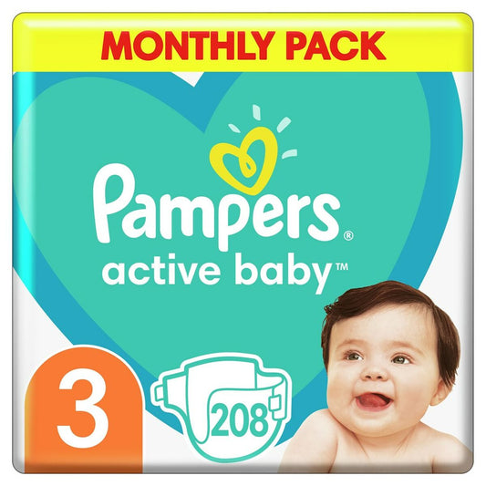 Kertakäyttövaipat Pampers S3 3