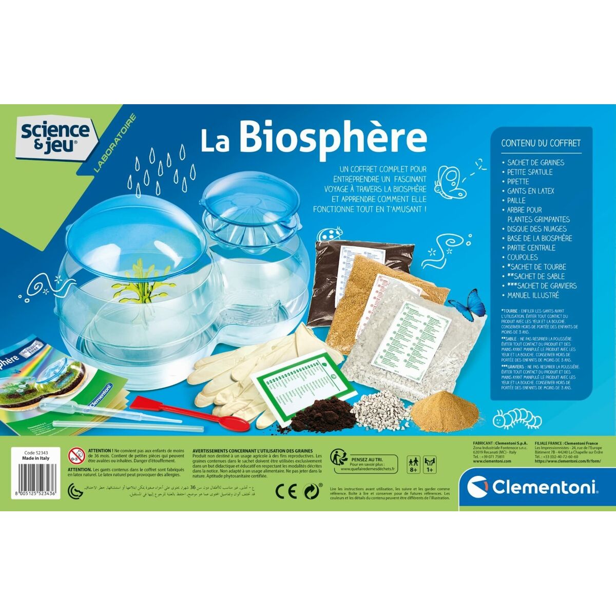 Tiedepeli Clementoni The Biosphere