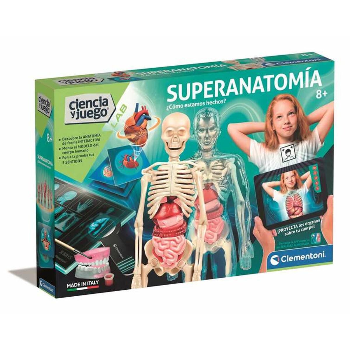 Tiedepeli Clementoni Superanatomía (ES)