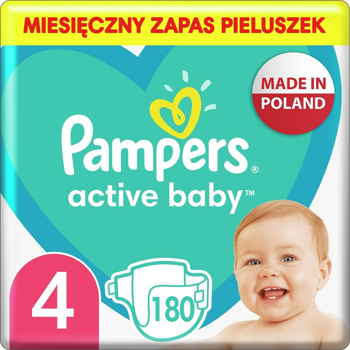 Kertakäyttövaipat Pampers Active Baby 4