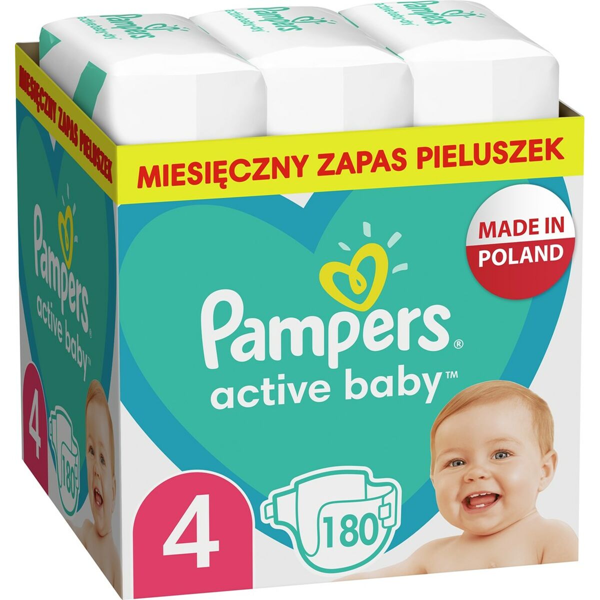 Kertakäyttövaipat Pampers Active Baby 4