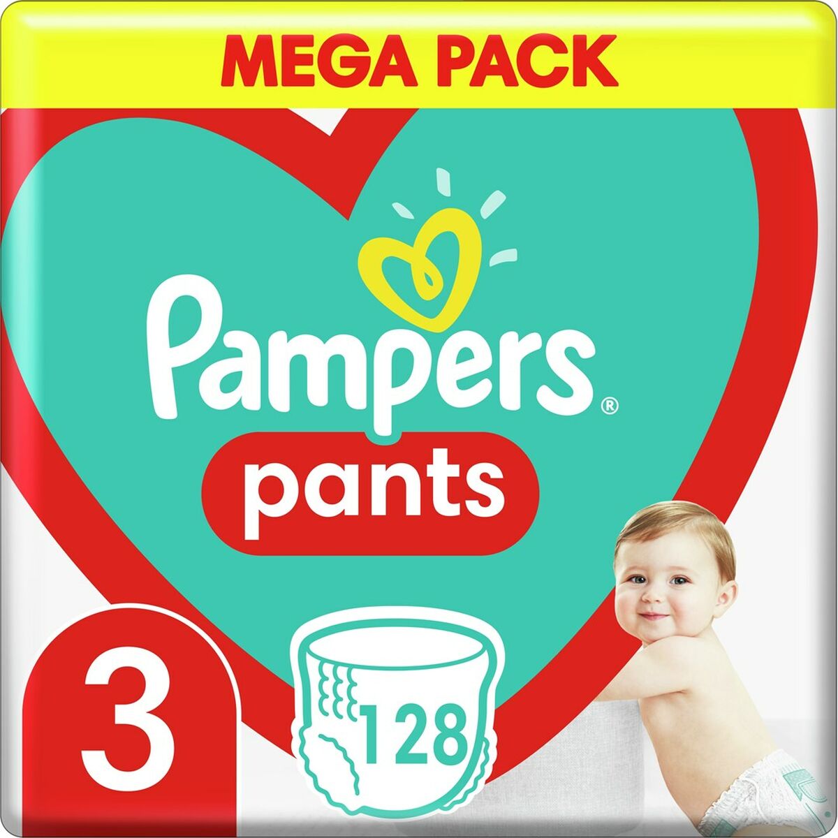 Kertakäyttövaipat Pampers Pants 3