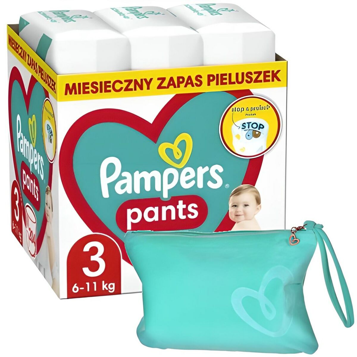 Disposable nappies Pampers Pants 3