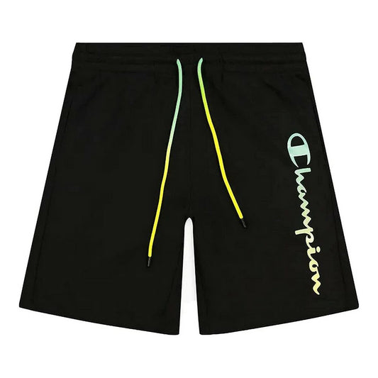 Unisex urheilushortsit Champion 215788-KK001 Musta