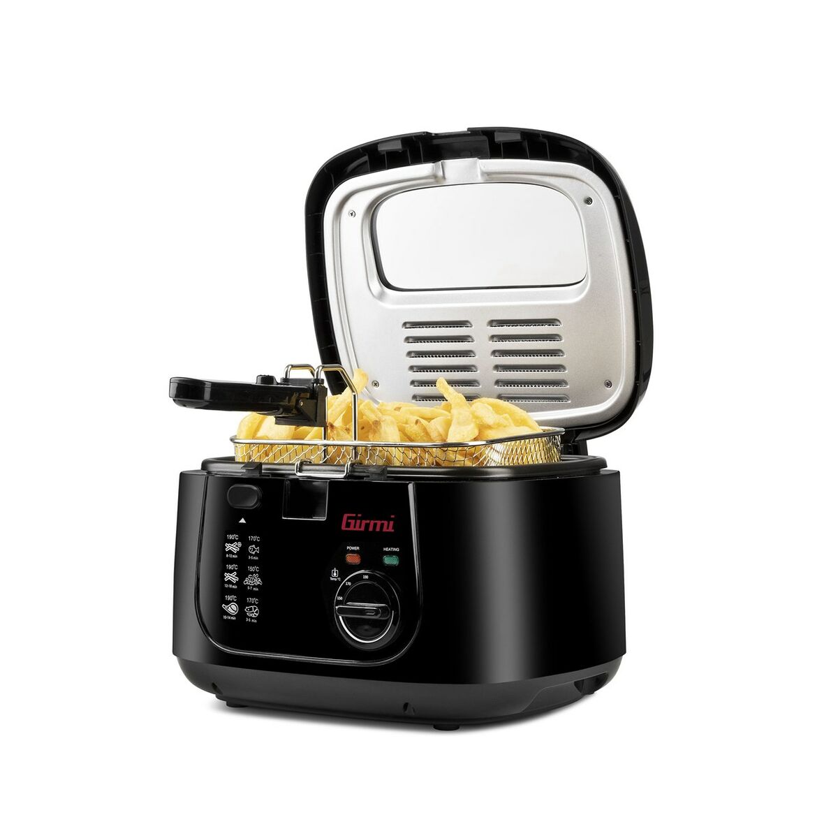 Airfryer Girmi FG2100 Musta 1800 W 2,5 L