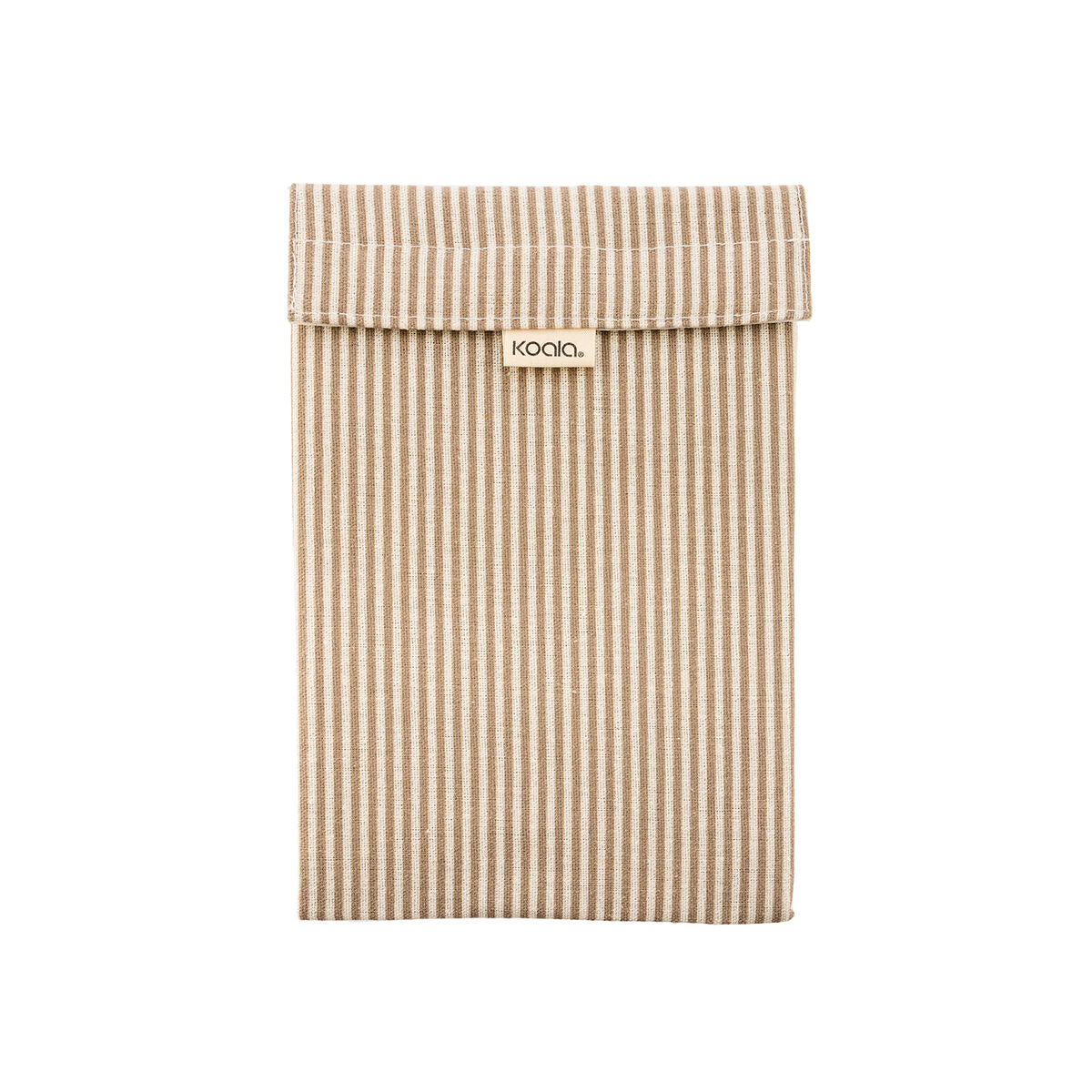 Eväslaatikko Koala Eco Friendly Beige Teksiili 26 x 17,5 cm Raidallinen (12 osaa)