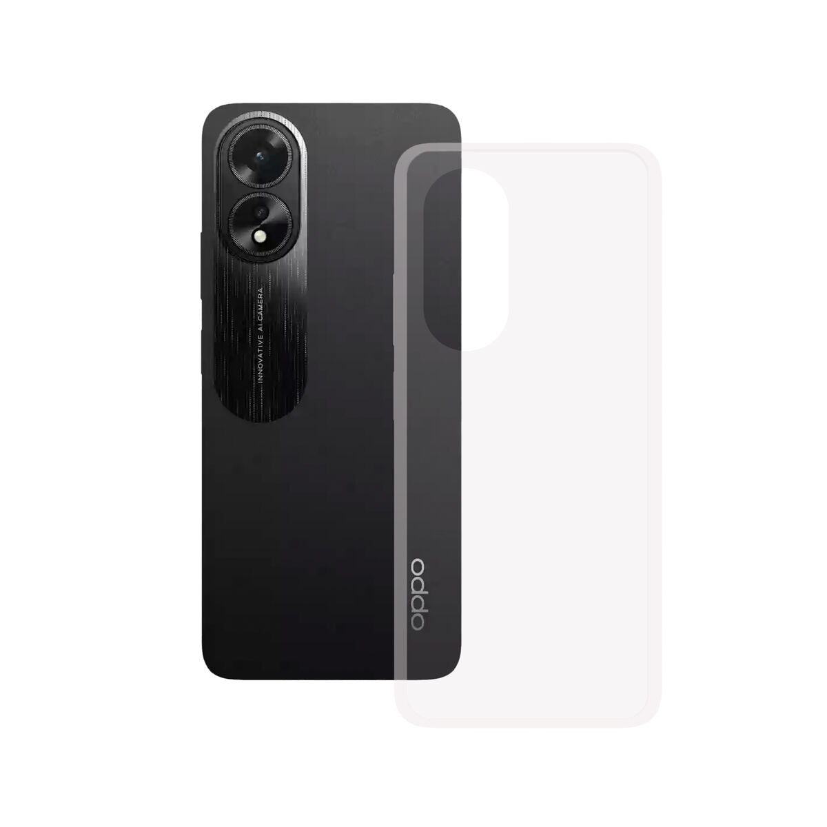 Puhelinsuoja KSIX Oppo A78 Läpinäkyvä OPPO