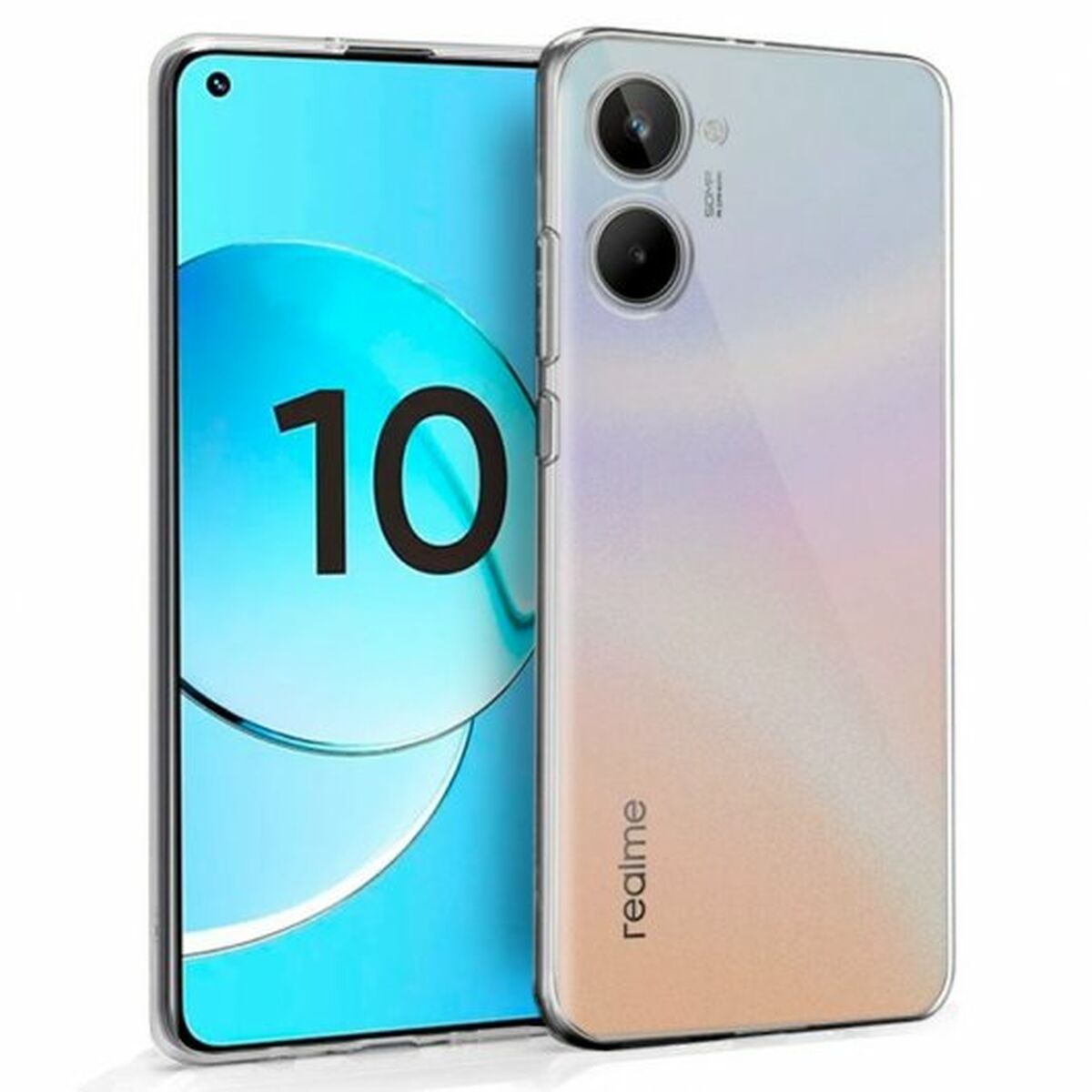 Puhelinsuoja Cool Realme 10 Läpinäkyvä Realme