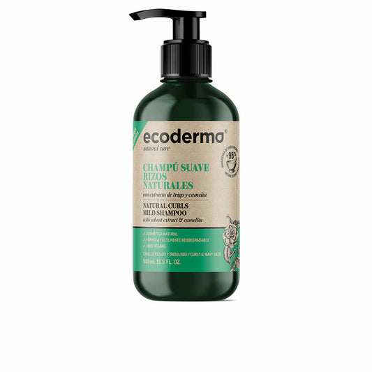 Shampoo kiharille hiuksille Ecoderma ECO CHAMPÚ 500 ml