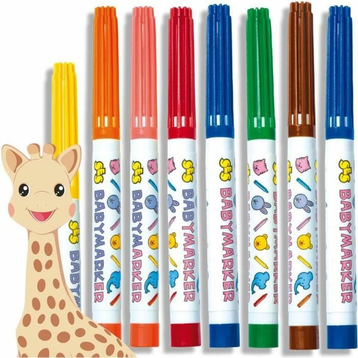 Tussisetti babies SES Creative SOPHIE LA GIRAFE Monivärinen