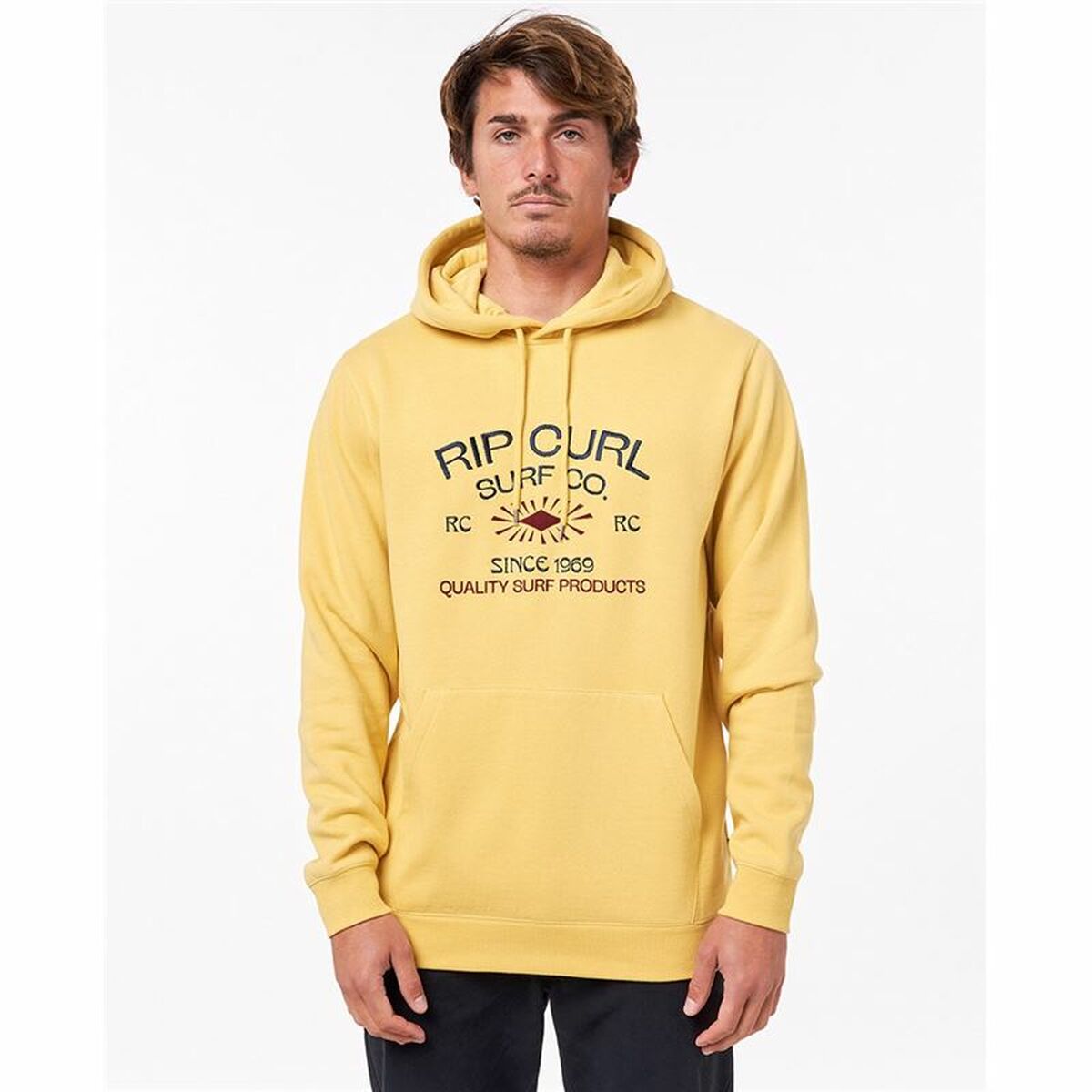 Miesten huppari Rip Curl Radiate Keltainen