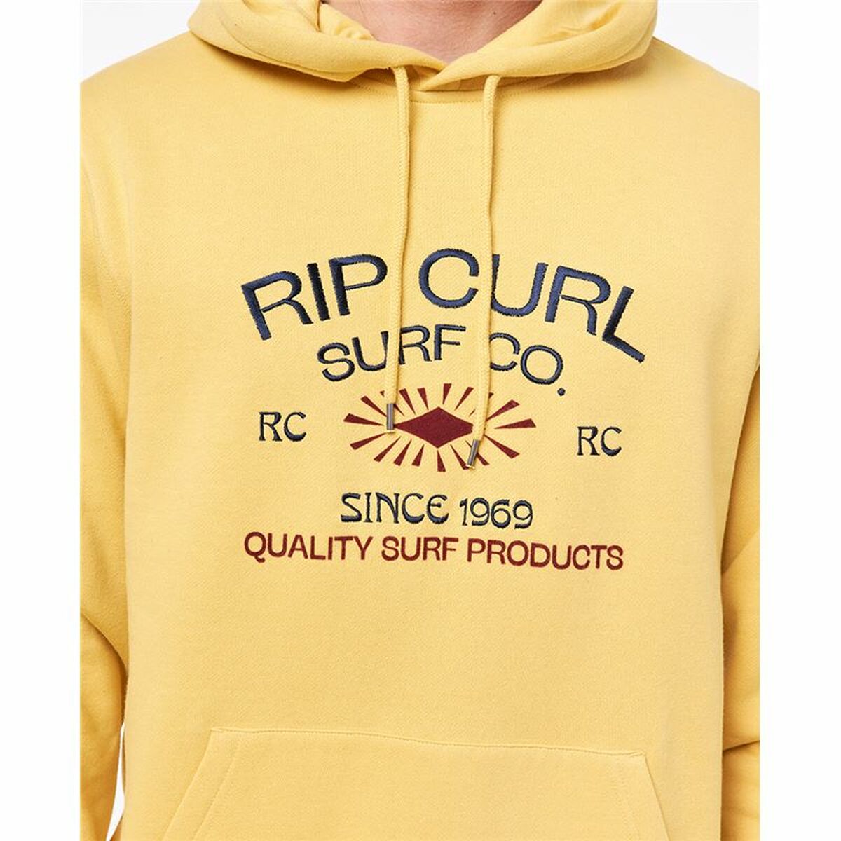 Miesten huppari Rip Curl Radiate Keltainen