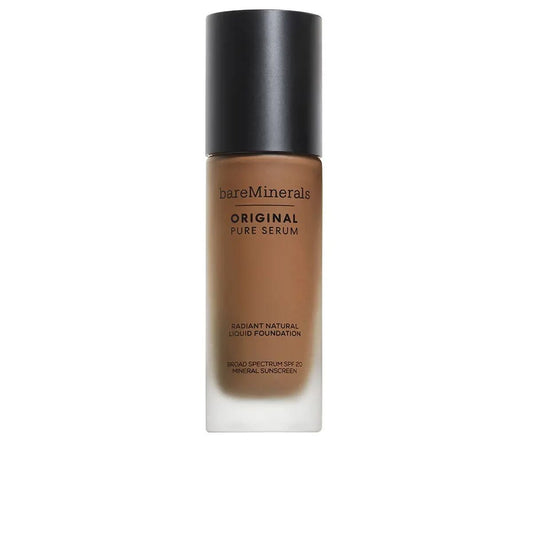 Nestemäinen meikin pohjustusaine bareMinerals Original Pure Serum Deep Warm 5 30 ml