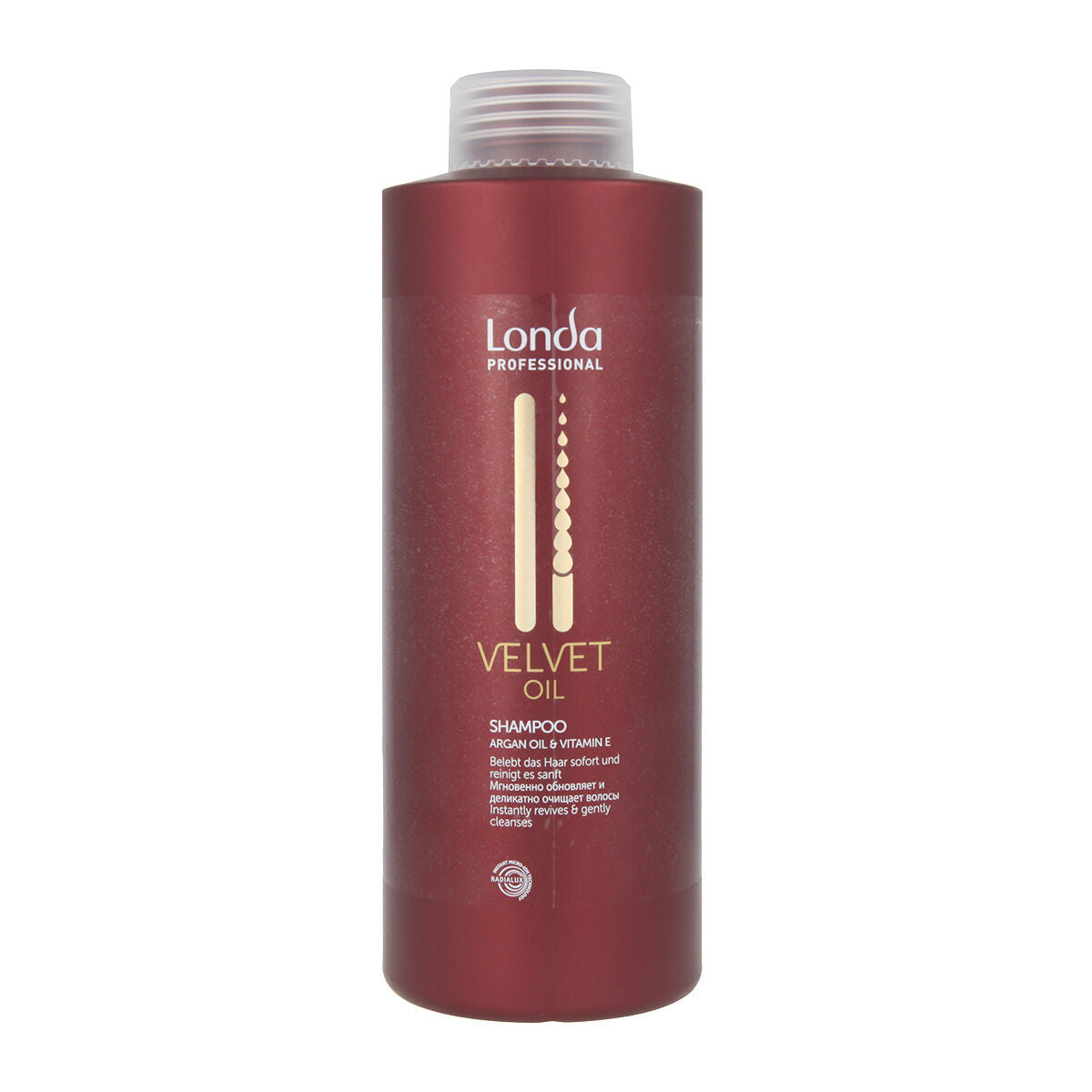 Suoristava shampoo Londa Professional Velvet Oil 1 L