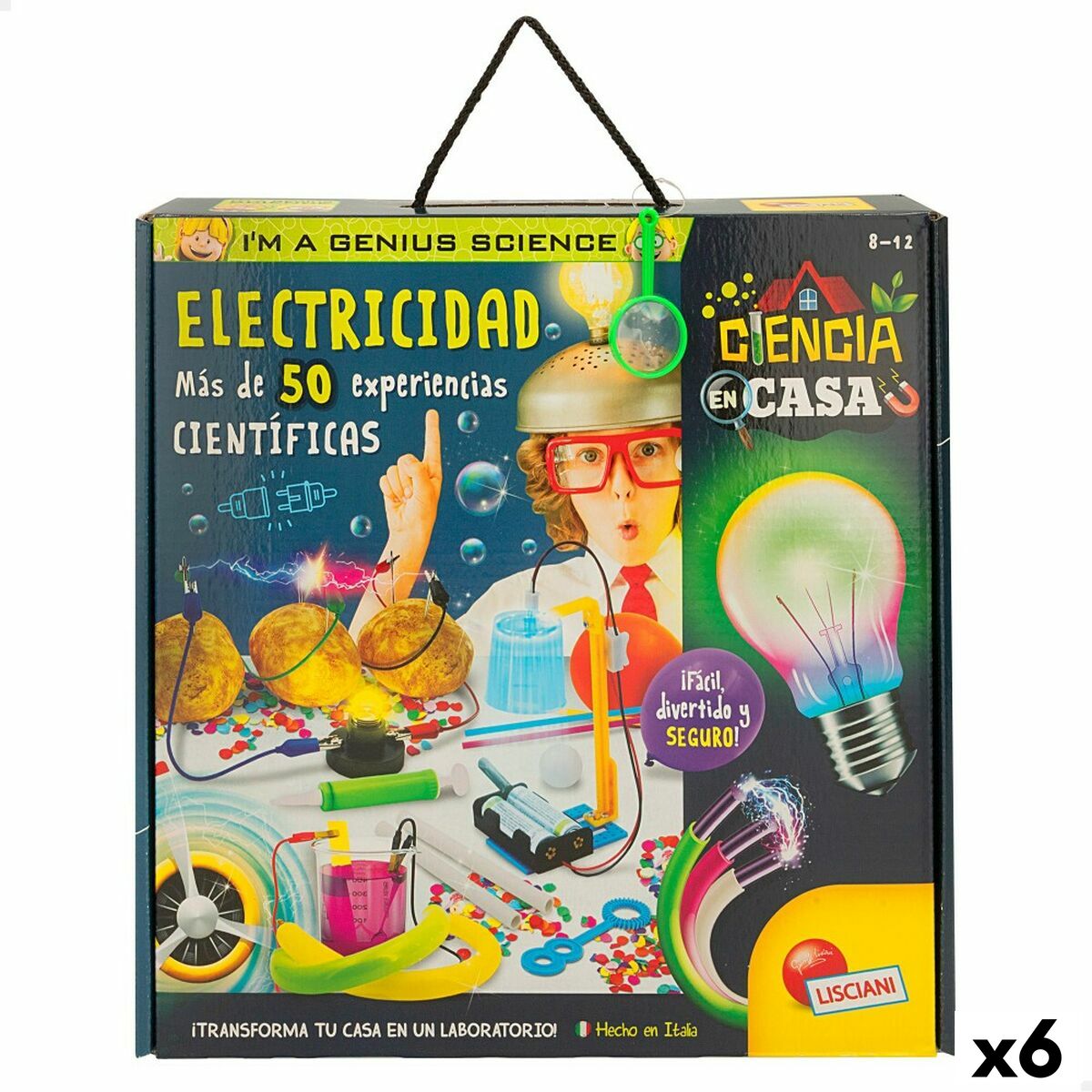 Tiedepeli Lisciani Electricidad ES (6 osaa)