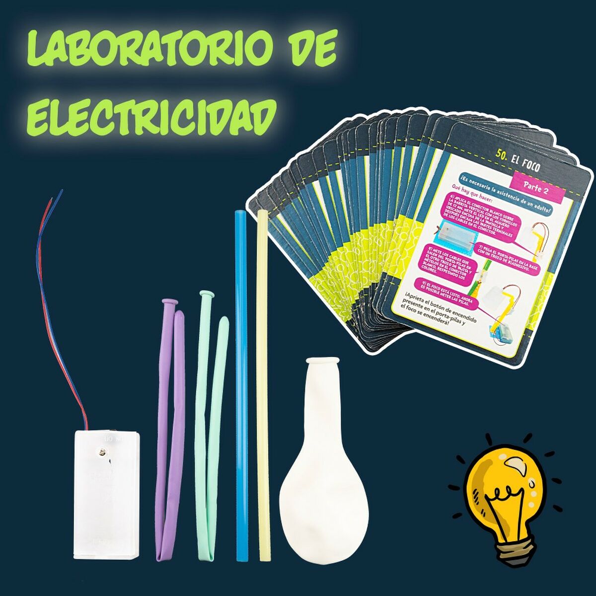 Tiedepeli Lisciani Electricidad ES (6 osaa)