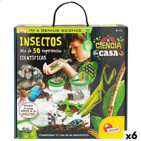 Tiedepeli Lisciani Insectos ES (6 osaa)